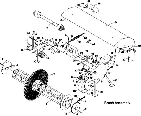 box broom sweeper parts